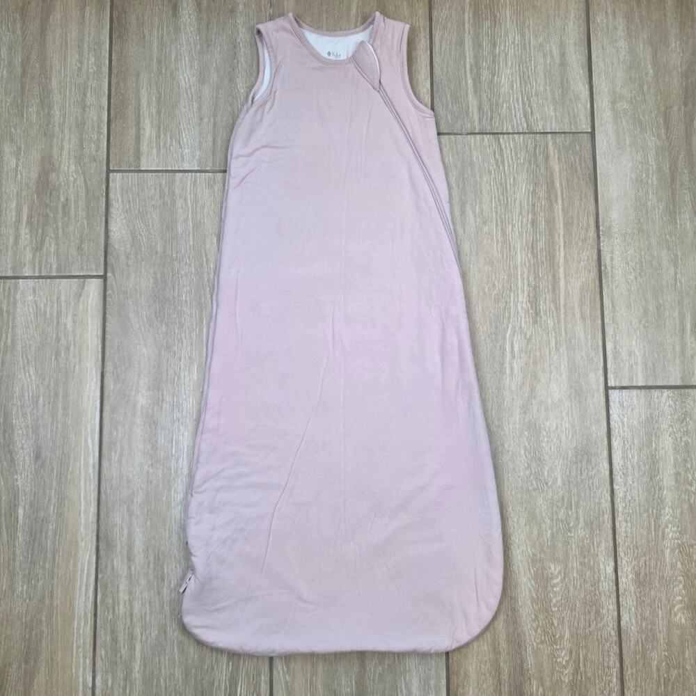 Kyte Baby Sleep Bag Medium 1.0 Tog Pink Bamboo Rayon Zipper Wearable Blanket